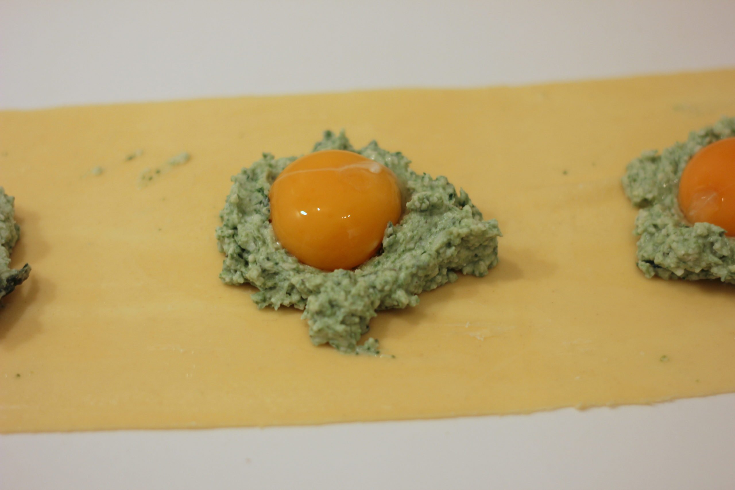 Raviolo Mit Eigelb Gartensmutje